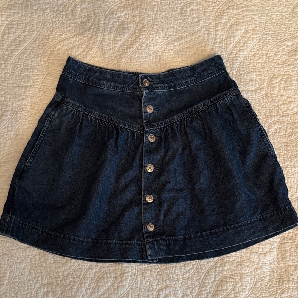 American Eagle Outfitters Dark Blue Mini Skirt Sz4
